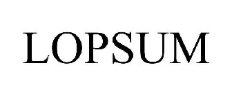 LOPSUM