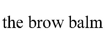 THE BROW BALM