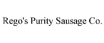 REGO'S PURITY SAUSAGE CO.