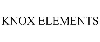 KNOX ELEMENTS