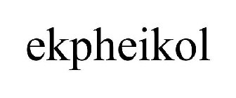 EKPHEIKOL