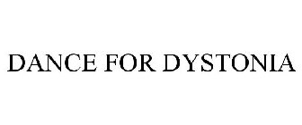 DANCE FOR DYSTONIA