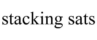 STACKING SATS