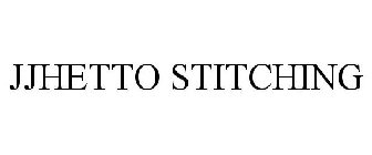 JJHETTO STITCHING