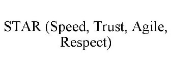 STAR (SPEED, TRUST, AGILE, RESPECT)