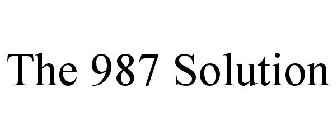 THE 987 SOLUTION