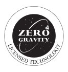 ZERO GRAVITY LICENSED TECHNOLOGY