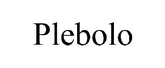 PLEBOLO