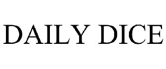 DAILY DICE