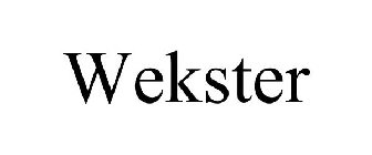 WEKSTER