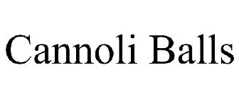 CANNOLI BALLS