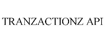 TRANZACTIONZ API