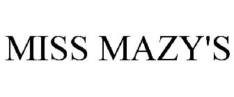MISS MAZY'S