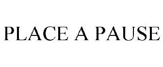 PLACE A PAUSE