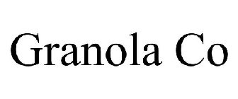 GRANOLA CO