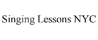 SINGING LESSONS NYC