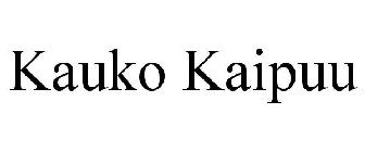 KAUKO KAIPUU