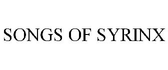 SONGS OF SYRINX