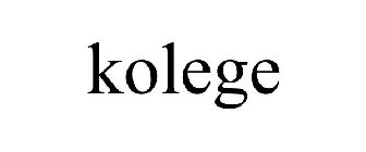 KOLEGE