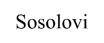 SOSOLOVI