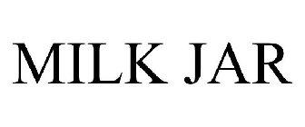 MILK JAR