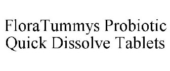 FLORATUMMYS PROBIOTIC QUICK DISSOLVE TABLETS