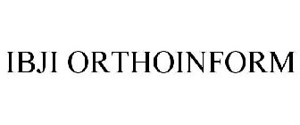 IBJI ORTHOINFORM