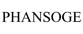 PHANSOGE