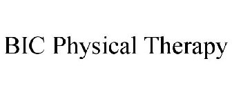 BIC PHYSICAL THERAPY