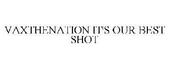 VAXTHENATION IT'S OUR BEST SHOT