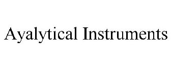 AYALYTICAL INSTRUMENTS