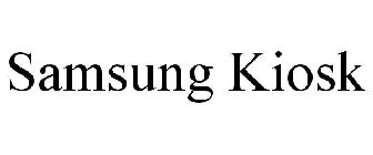 SAMSUNG KIOSK
