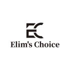 EC ELIM'S CHOICE