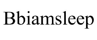 BBIAMSLEEP
