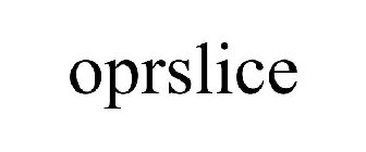 OPRSLICE