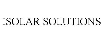 ISOLAR SOLUTIONS