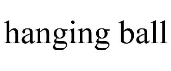 HANGING BALL
