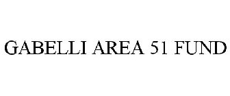 GABELLI AREA 51 FUND