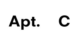 APT.   C