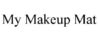 MY MAKEUP MAT