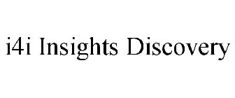I4I INSIGHTS DISCOVERY