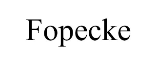FOPECKE
