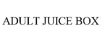 ADULT JUICE BOX