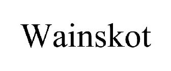 WAINSKOT