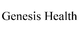 GENESIS HEALTH