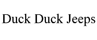 DUCK DUCK JEEPS