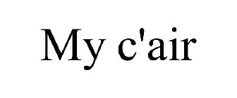MY C'AIR
