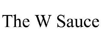 THE W SAUCE