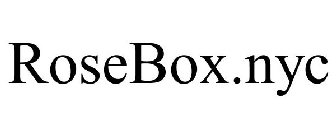 ROSEBOX.NYC