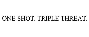 ONE SHOT. TRIPLE THREAT.